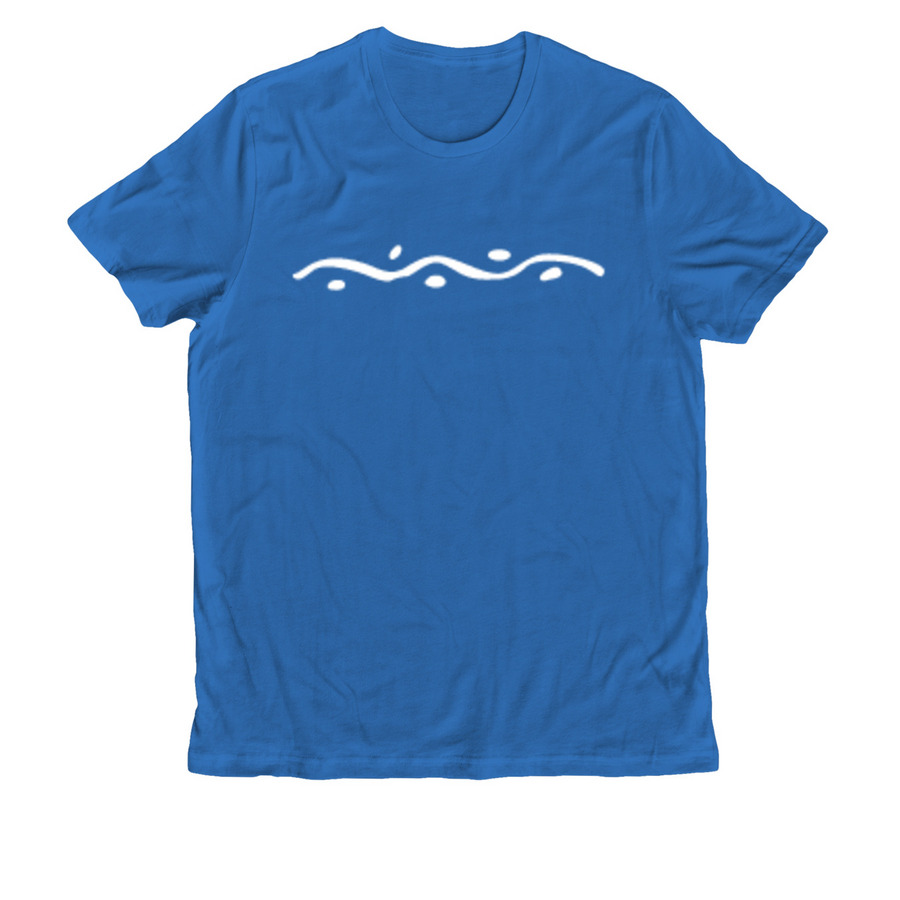 Columbia Riverkeeper wave, a Beacon Blue Allmade Organic Cotton Unisex Tee