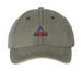 Hats, a Olive Printed Pigment Dye Baseball Cap