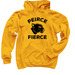 Peirce Fierce, a Gold Pullover Hoodie
