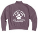 Fall 2026 fundraising campaign, a Dusk Comfort Colors Women's Zip Up Jacket (back-view)
