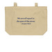 Jacques P?pin Foundation Quote Tote, a Oyster Large Organic Cotton Tote Bag
