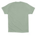Big Blind Bear, a Dusty Blue Premium Cotton Tee (back-view)