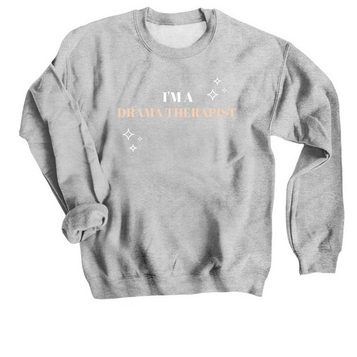 I?m a DT, a Sport Grey Crewneck Sweatshirt