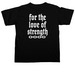 SH-3, a Black Comfort Colors Unisex Tee (back-view)