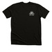 Unisex White Logo, a Solid Black Blend Premium Unisex Tee