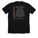 BEAR PISTOL SHIRT, a Solid Black Blend Premium Unisex Tee (back-view)