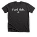 Feed kids., a Dark Grey Heather Premium Unisex Tee