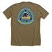 FS Oka-Wen, a Heather Olive Premium Unisex Tee (back-view)