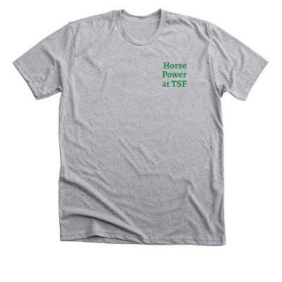 Horse Power Collection&nbsp;, a Athletic Heather Premium Unisex Tee
