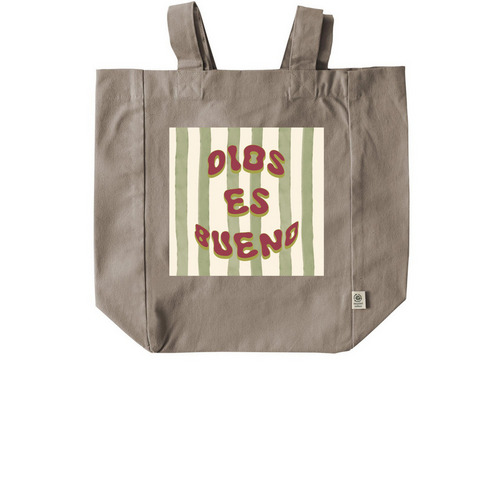 God is Good Tote, a Pumice Recycled Cotton Tote Bag