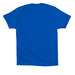 KNICKS ISLAND USA, a True Royal Premium Cotton Tee (back-view)