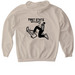 Delaware Pusher, a Sand Gildan Softstyle Pullover Hoodie (back-view)