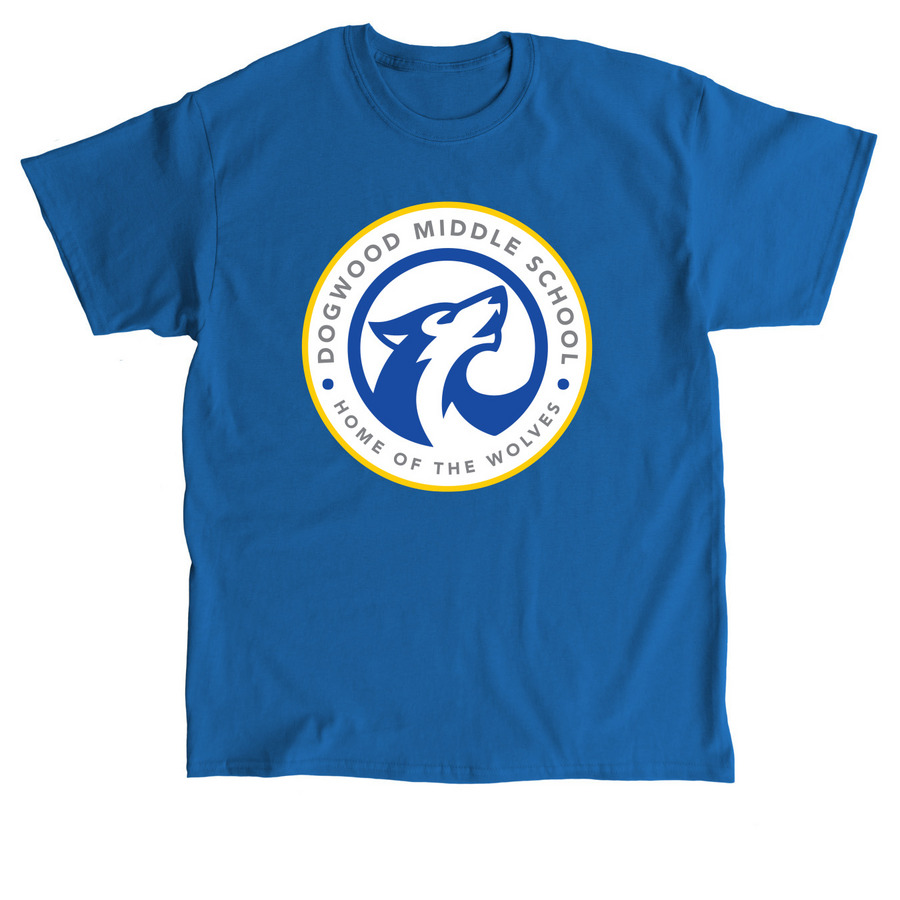 Home of the Wolves Tees + Hoodies, a Royal Classic Unisex Tee