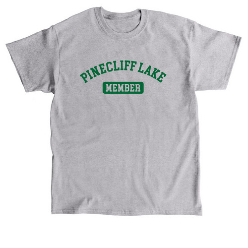Pinecliff Lake Member Green Logo, a Sport Grey Classic Unisex Tee