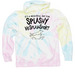 splashy mcsplashsport, a Sunset Swirl Tie Dye Pullover Hoodie