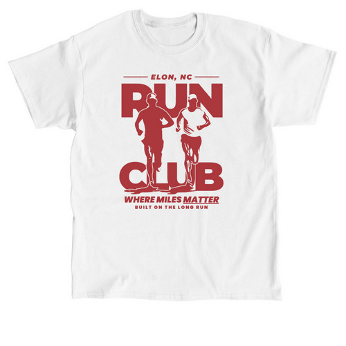 Run Club, a White Classic Unisex Tee