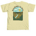 Build Bridges Tee, a Butter Comfort Colors Unisex Tee (back-view)