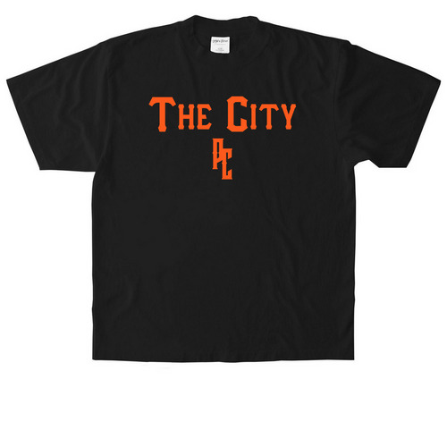 THE.city, a Black Heavyweight Garment Dye Tee