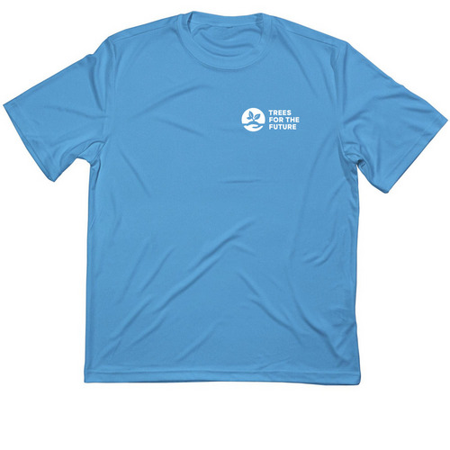 Trees for the Future ? Performance Wear, a Carolina Blue Classic Performance Tee