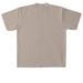 AUMC Basic Tee, a Oatmeal Heavyweight Garment Dye Tee (back-view)
