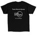 Sprint for Syngap 2026: Team Mora & Qusay, a Black Classic Unisex Tee (back-view)