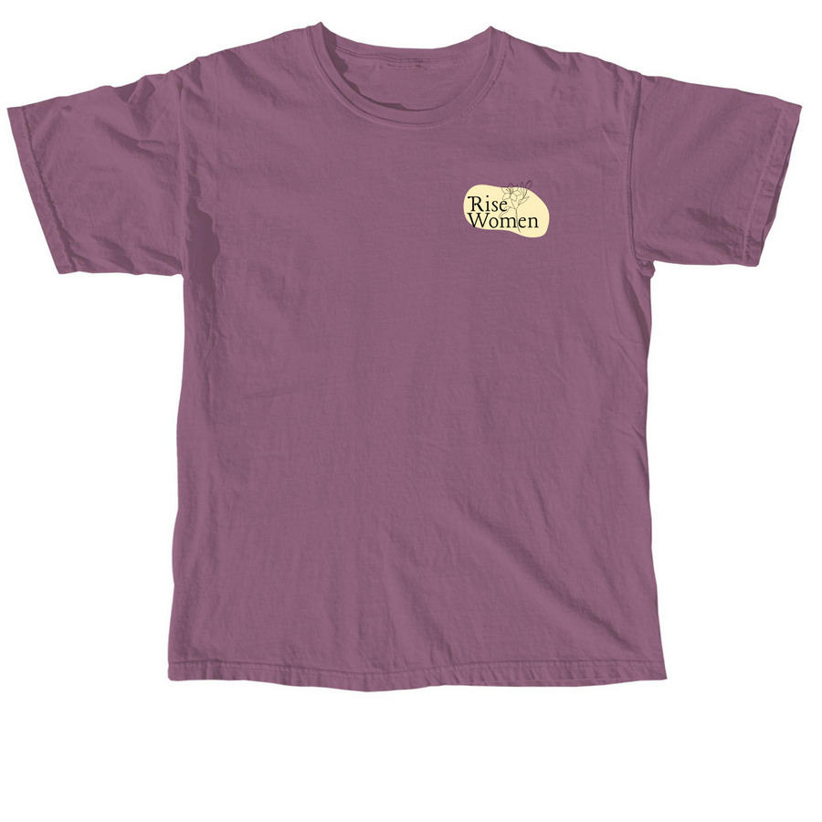 Rise Women Collection, a Berry Comfort Colors Unisex Tee