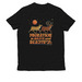 Migration is Brave and Beautiful, a Deep Black Allmade Organic Cotton Unisex Tee