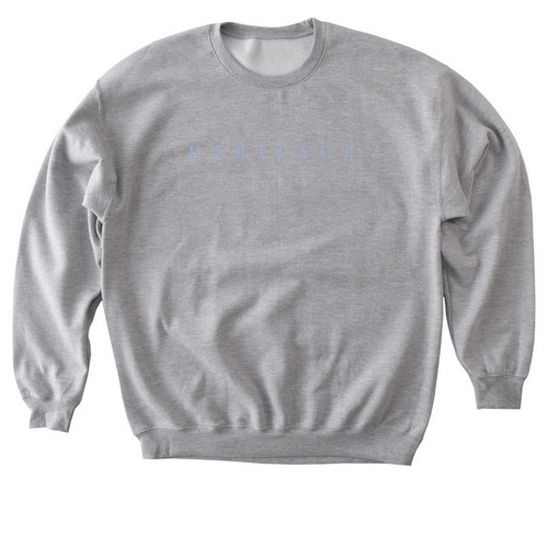 Heritage Moms, a Sport Grey Softstyle Crewneck Sweatshirt