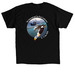 CDUX7: T-shirts & Long-sleeves (dark), a Black Classic Unisex Tee (back-view)