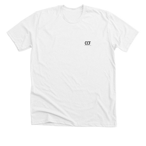 OG Logo 2.0, a Solid White Blend Premium Unisex Tee