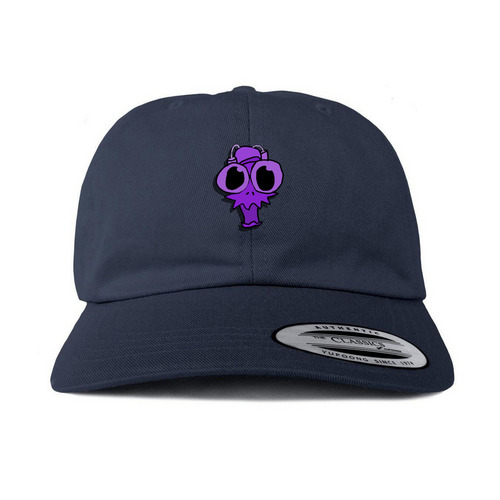 PLUH CAP, a Navy Printed Classic Baseball Cap