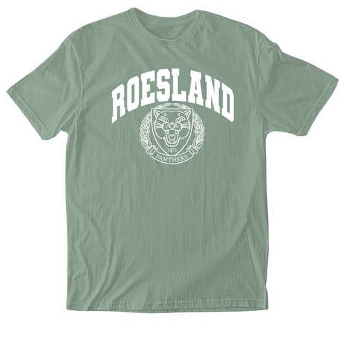 Preppy Peppy White (blend), a Sage Softstyle Cotton Tee