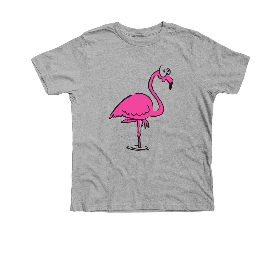 2026 Conference Flamingo&nbsp;, a Athletic Heather Premium Youth Tee