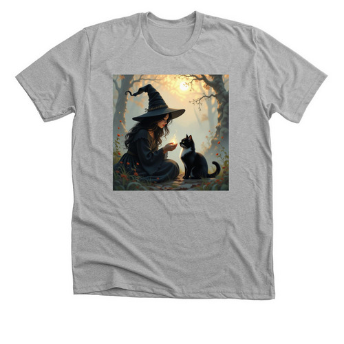 Magical Daze, a Athletic Heather Premium Unisex Tee