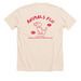 Vintage Retro Dog, a Heather Soft Cream Premium Unisex Tee (back-view)