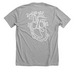 RD- original, a Athletic Heather Premium Unisex Tee (back-view)