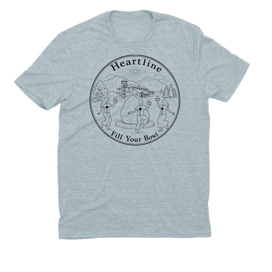 Heartline August 2026, a I Like You Blue Allmade Eco Triblend Unisex Tee