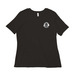 Women's Tees, a Black Women?s Relaxed Cotton Tee