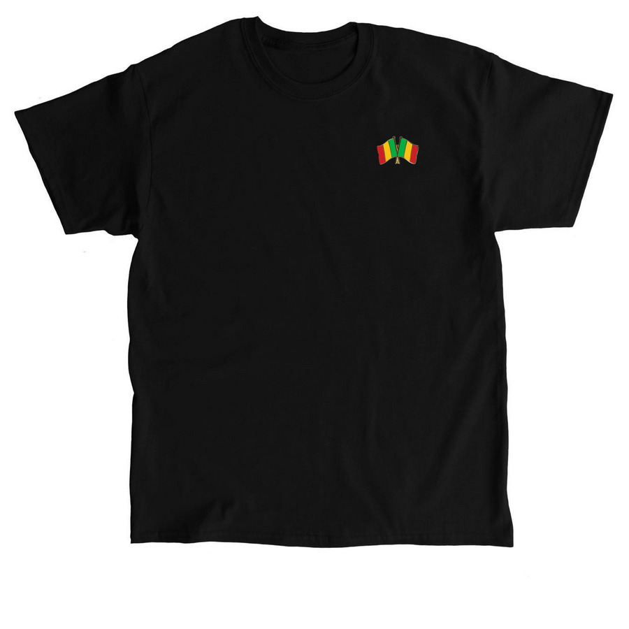 Mali Shall Never Bend, a Black Classic Unisex Tee