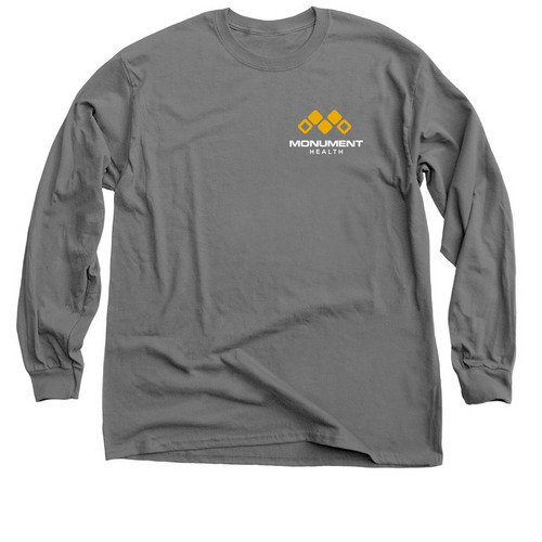 Radiation Oncology, a Charcoal Classic Long Sleeve Tee