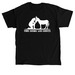 Doing Nothing with Donkeys, a Black Classic Unisex Tee