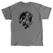 New Logo Outline Black, a Charcoal Classic Unisex Tee