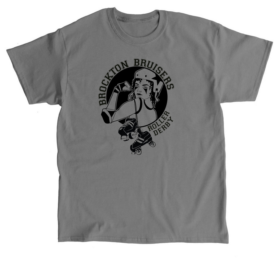 New Logo Outline Black, a Charcoal Classic Unisex Tee