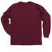 Updated GQ Merch!&nbsp;, a Maroon Classic Long Sleeve Tee (back-view)