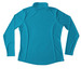 Activewear long sleeve zip, a Atomic Blue Women's Performance Quarter Zip Pullover (back-view)
