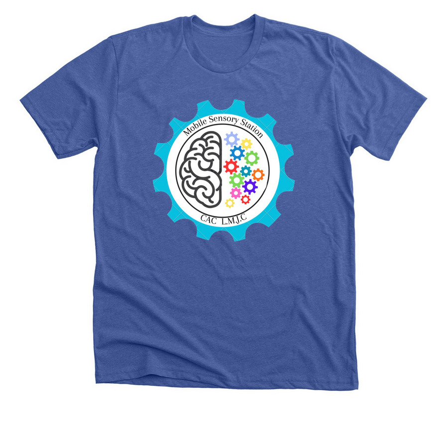 Mobile Sensory Station&nbsp;, a Solid True Royal Premium Unisex Tee