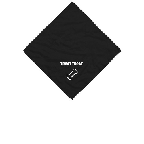 Treat Treat Club ?, a Black Cotton Bandana