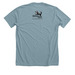 Poop Goblin - IYKYK -Limited Edition Shirt, a Heather Blue Lagoon Premium Unisex Tee (back-view)