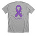 Celebrating 20 Years of TCF, a Athletic Heather Premium Unisex Tee (back-view)