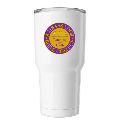 Official ABC 30oz Tumbler, a White Insulated Tumbler